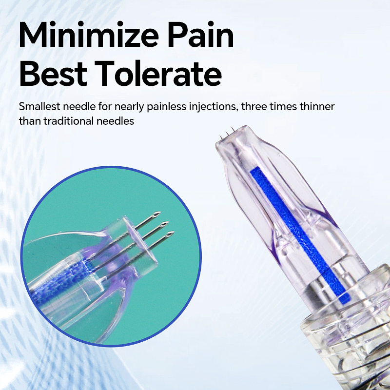 Nanosoft 3 Pin Microneedle Smallest Needle Painless Injection