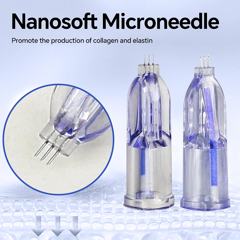 Nanosoft 3 Pin Microneedle Smallest Needle Painless Injection