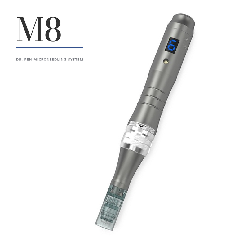 Dr. Pen M8 Microneedling Pen – Officially Authorized Store | Powerful Motor Performance with Precise Needle Depth Adjustment