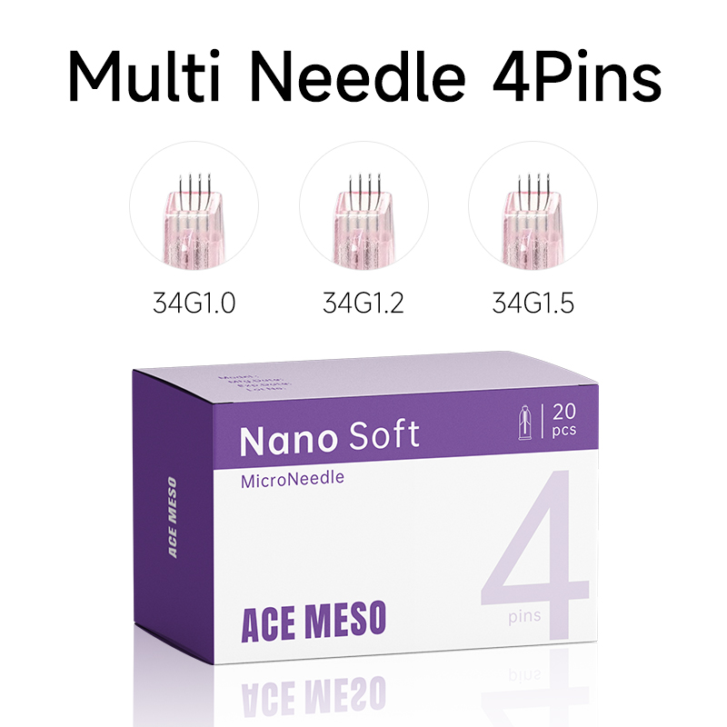 Nanosoft 4 Pin Medical Grade Microneedle
