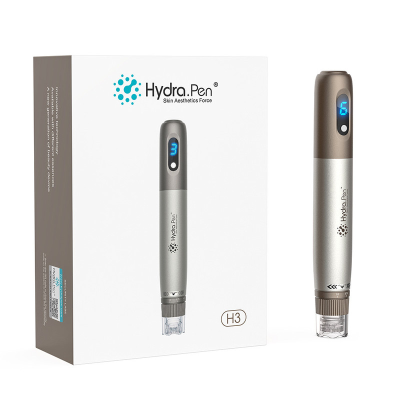 Hydra Pen H3 Microneedling Pen – Official Authorized Store | Auto Serum Infusion with 6-Speed Depth Dial Control